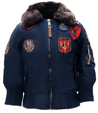 Дитяча куртка-бомбер Top Gun Kids B-15 Bomber Jacket (синя)